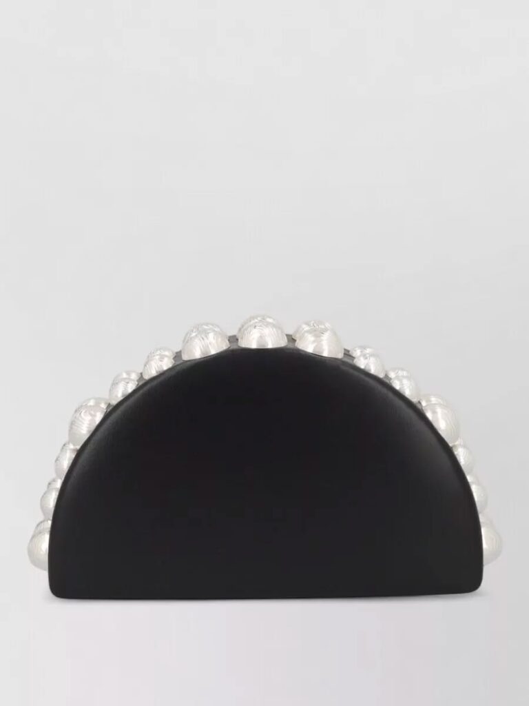 Cult Gaia - leather clutch bag