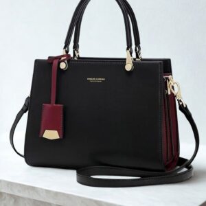 Black handbag